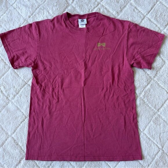 Simply Southern | Red & Gold "Do Everything With Love" Tee | Size Medium - Picture 4 of 14